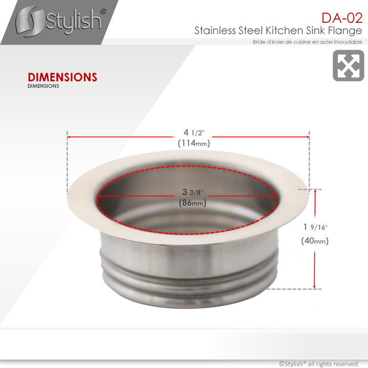 Are All Kitchen Sink Drains the Same Size?